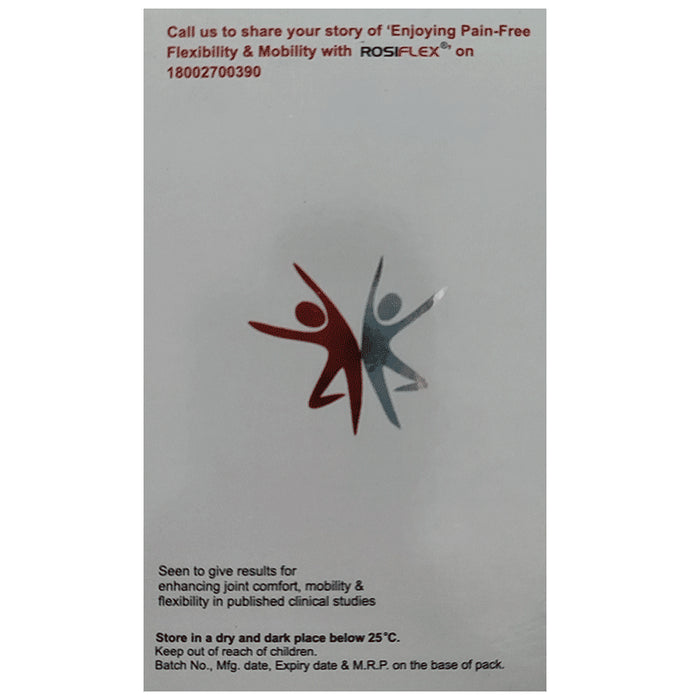 Rosiflex Capsule for Joint Health & Flexibility