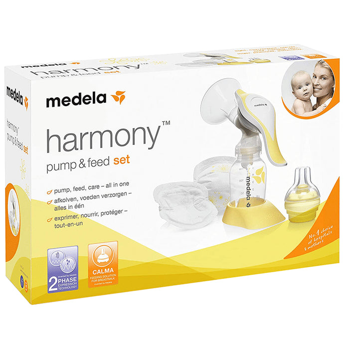 Medela Harmony Breast Pump & Feed Set - Classic Derma