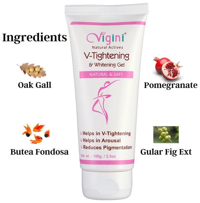 Vigini Intimate Feminine Vaginal V-Tightening & Whitening Gel for Women Gel - Classic Derma