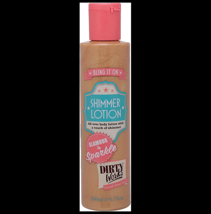 Dirty Works Bling It On Shimmer Body Lotion - Classic Derma