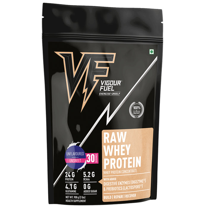 Vigour Fuel 100% Pure Whey Protein Premium Unflavoured - Classic Derma