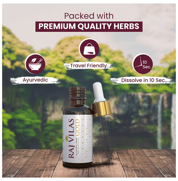 Saptarishi Raj Vilas Gold Drop (30ml Each)