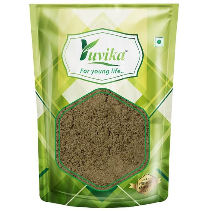 Yuvika Brahmi Booti Powder - Bacopa Monnieri Linn - Centella Asiatica Linn - Indian Pennywort - Classic Derma