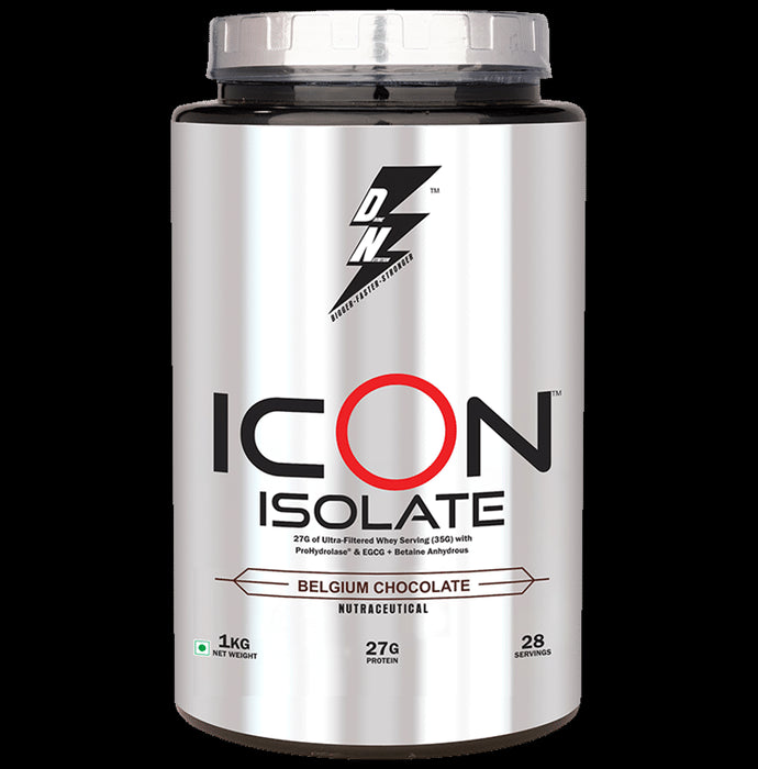 Divine Nutrition Icon Isolate Powder Belgium Chocolate - Classic Derma