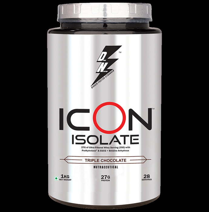Divine Nutrition Icon Isolate Powder Triple Chocolate - Classic Derma