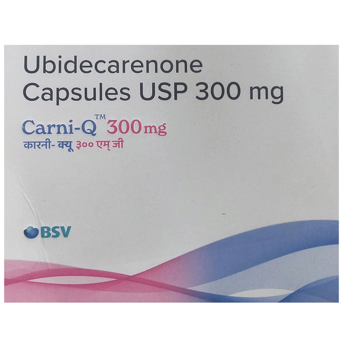 Carni-Q 300mg Capsule - Classic Derma