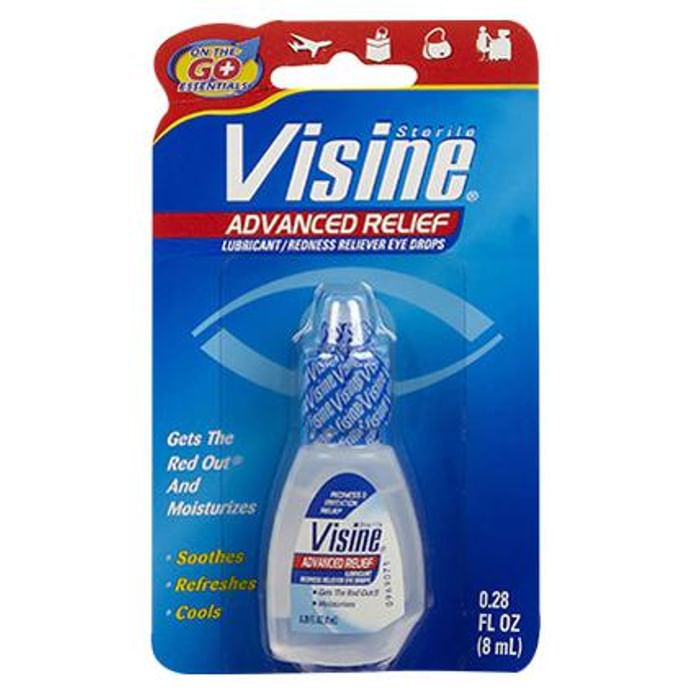 Visine Advanced Relief Eye Drop - Classic Derma