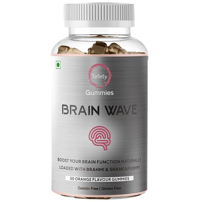 Tefety Brain Wave Gummies Orange - Classic Derma