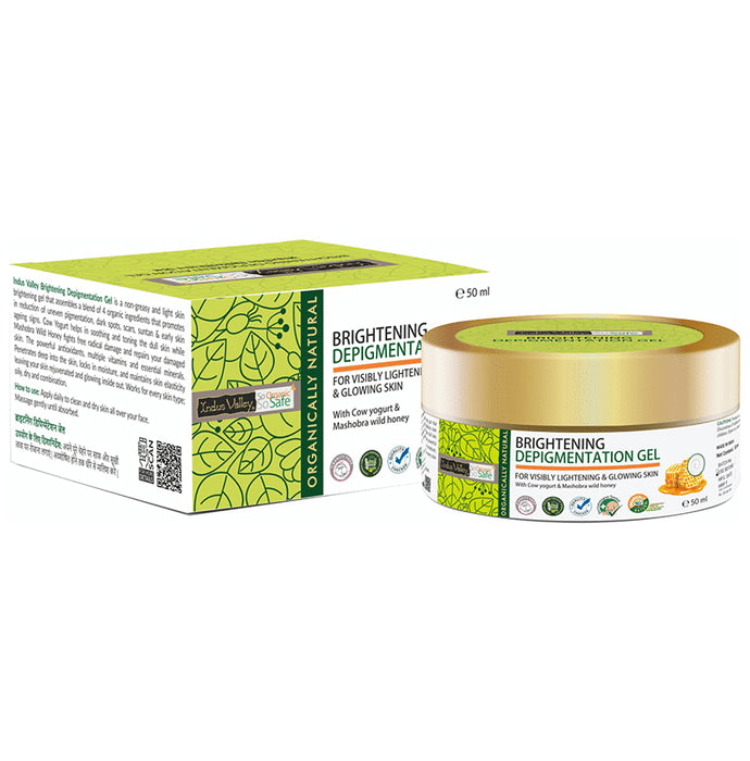 Indus Valley Cow Yogurt & Mashobra Wild Honey Brightening Depigmentation Gel - Classic Derma