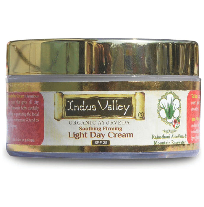 Indus Valley Organic Ayurveda Cream Soothing Firming Light Day - Classic Derma