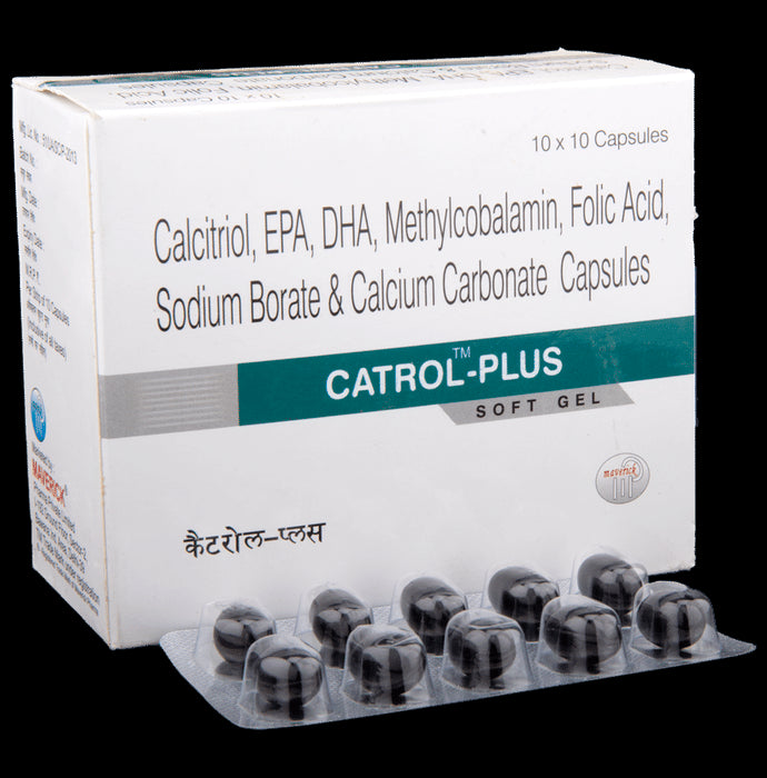 Catrol-Plus Soft Gels - Classic Derma