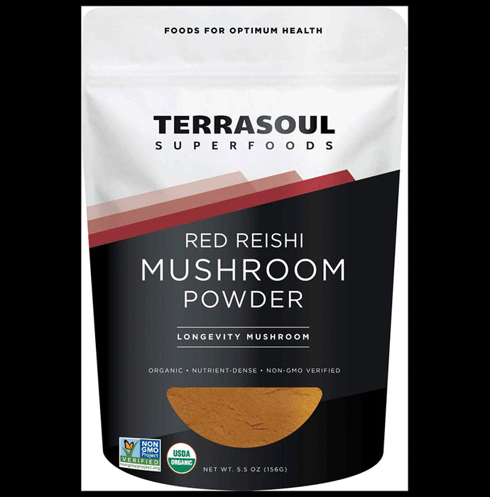 Terrasoul Superfoods Red Reishi Mushroom Powder - Classic Derma
