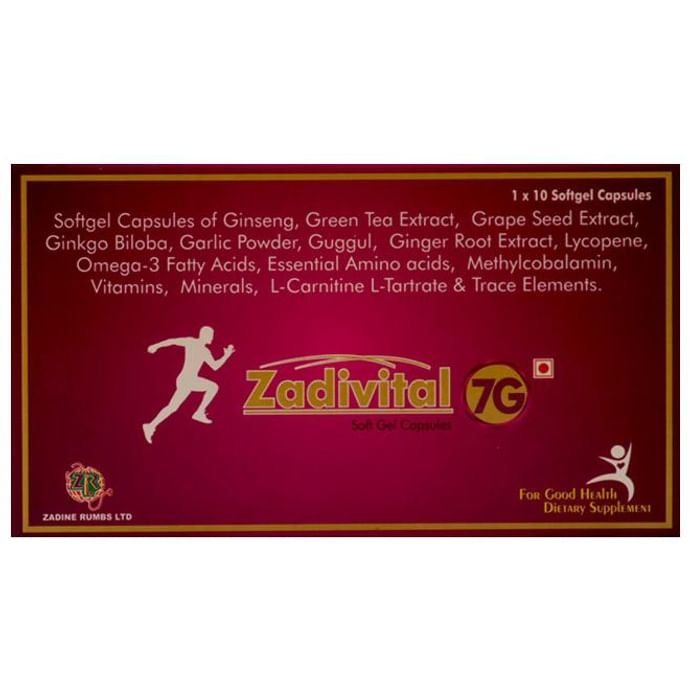 Zadivital 7G Soft Gel Capsules - Classic Derma
