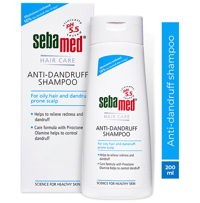 Sebamed Anti Dandruff | Hair Care Shampoo | For Oily Hair & Dandruff Prone Scalp