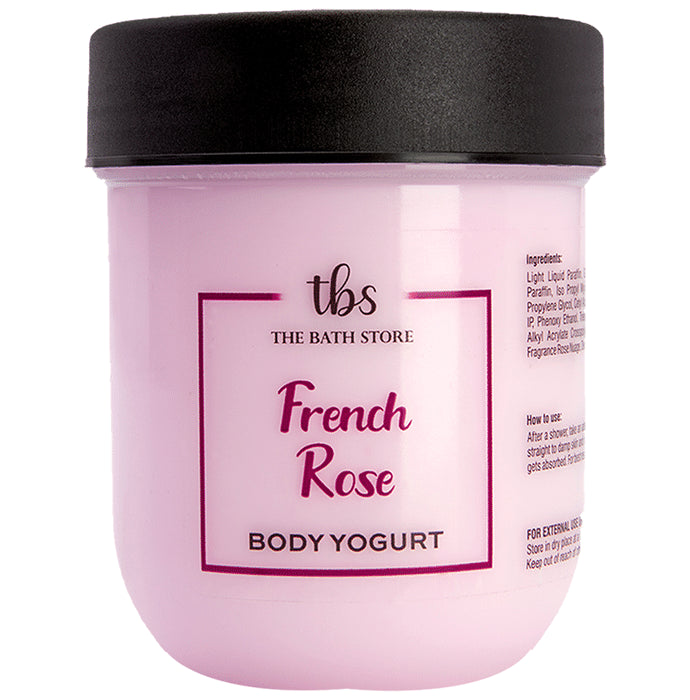 The Bath Store French Rose Body Yogurt - Classic Derma