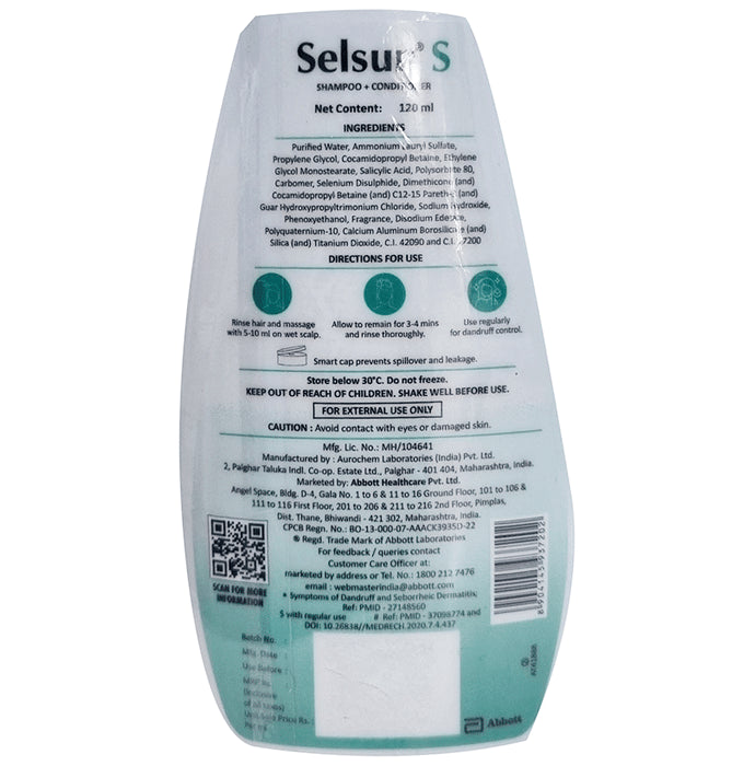 Selsun S Shampoo+Conditioner Scaly Scalp Condition