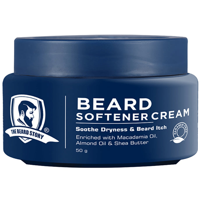 The Beard Story Softener Cream | Soothe Dryness & Beard Itch | Paraben Free Cream - Classic Derma