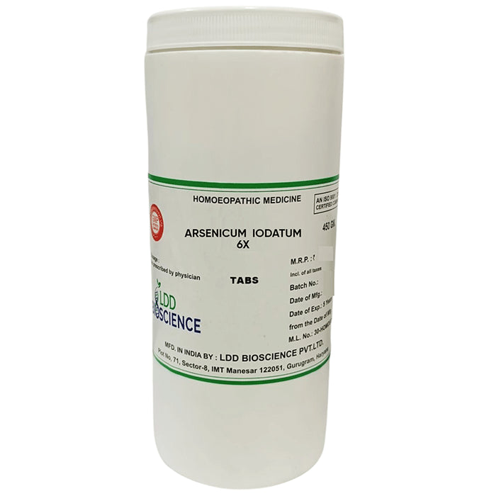 LDD Bioscience Arsenicum Iodatum 6X - Classic Derma