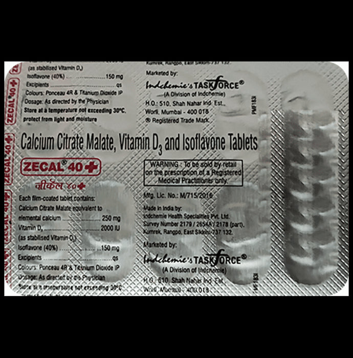 Zecal Plus Tablet - Classic Derma