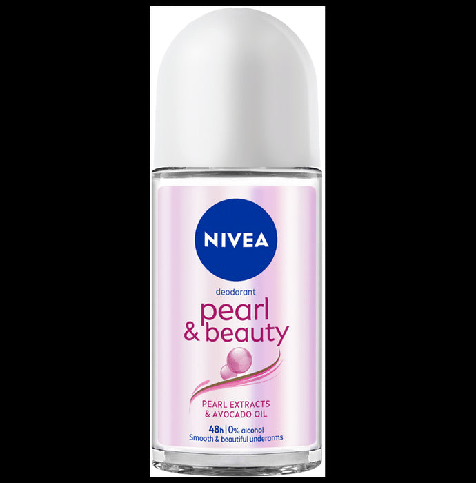 Nivea Pearl & Beauty Deodorant Roll On - Classic Derma