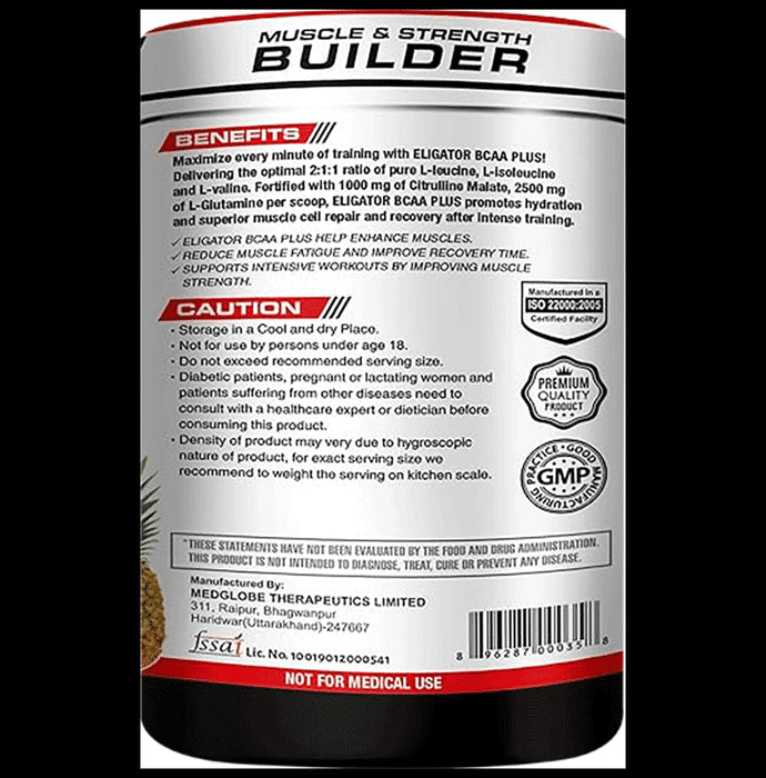 Eligator BCAA Plus Powder Fruit Punch