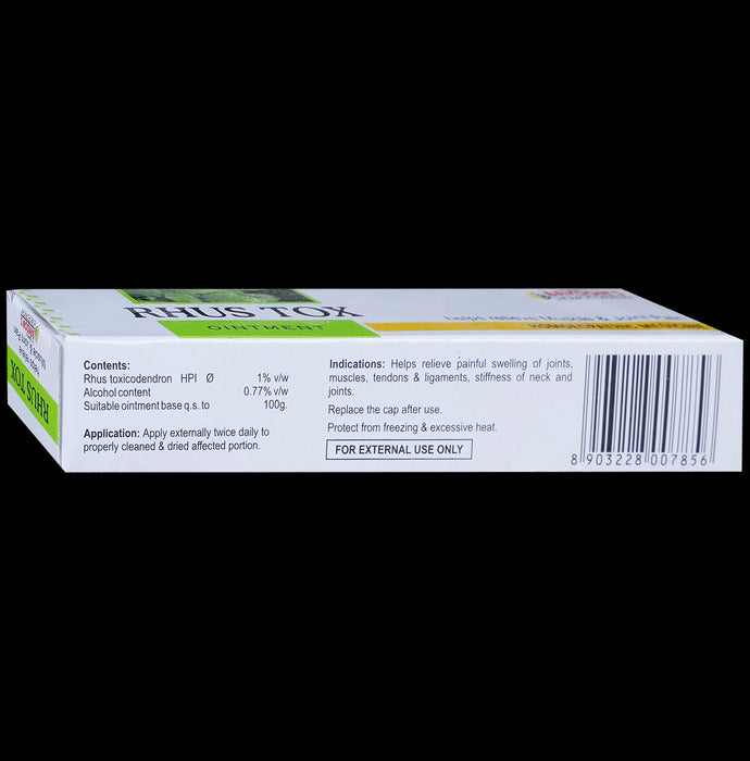 Bakson's Homeopathy Rhus Tox Ointment