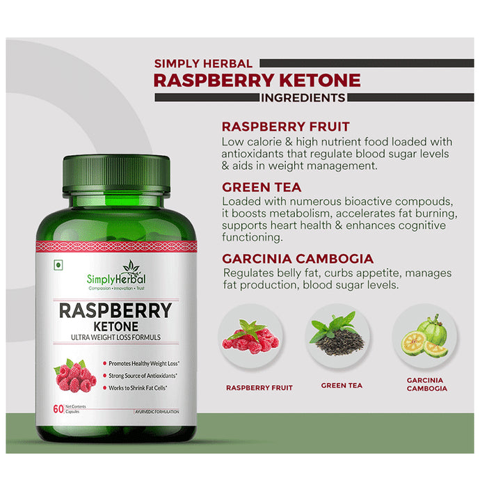 Simply Herbal Raspberry Ketone Capsule