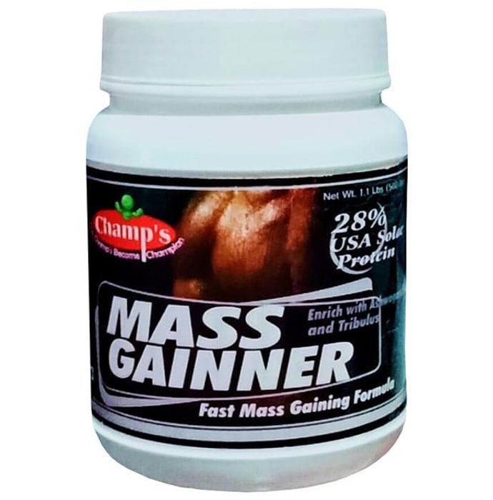 Champ's Mass Gainner Chocolate Brownie - Classic Derma