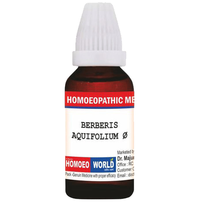 Dr. Majumder Homeo World Berberis Vulgaris Mother Tincture (30ml Each) - Classic Derma