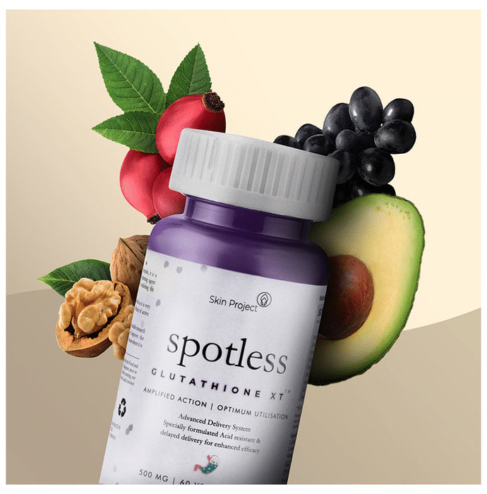 Skin Project Spotless Glutathione XT 500mg Vegan Capsule