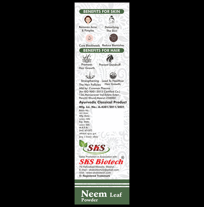 Sks Neem Leaf Powder
