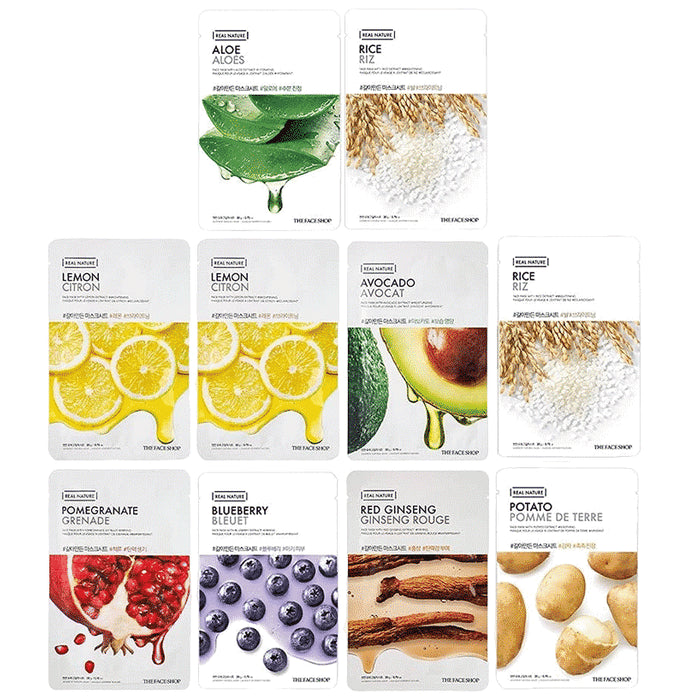 The Face Shop Real Nature Daily Glow Masksheet - Classic Derma