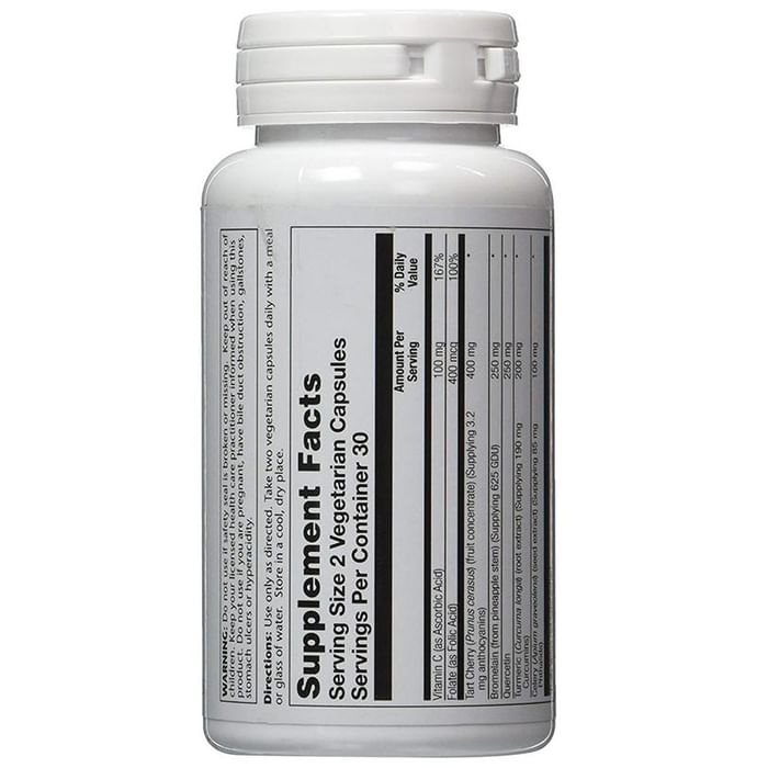 Solaray Total Cleanse Uric Acid Vegetarian Capsule