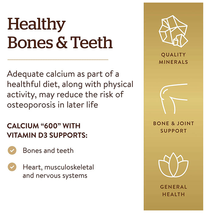Solgar Calcium 600 Tablet