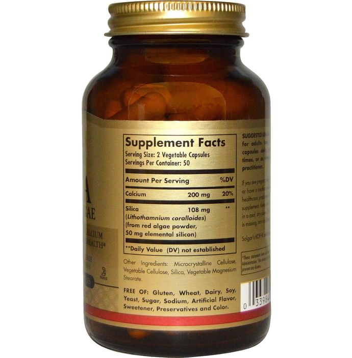 Solgar Oceanic Silica from Red Algae Vegetable Capsule