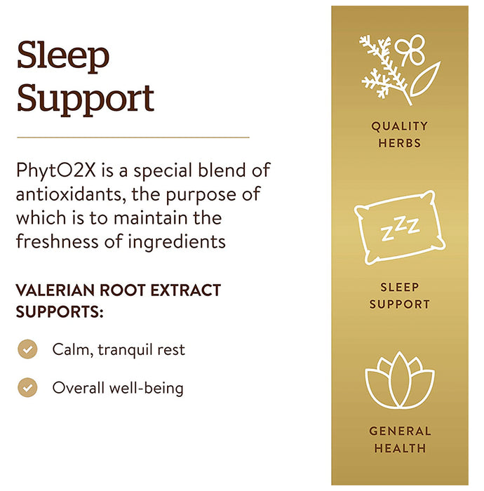 Solgar Standardized Valerian Root Extract Vegetable Capsule