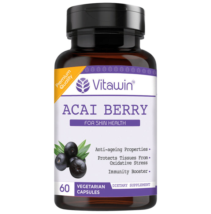 Vitawin Acai Berry 500mg Vegetarian Capsule - Classic Derma