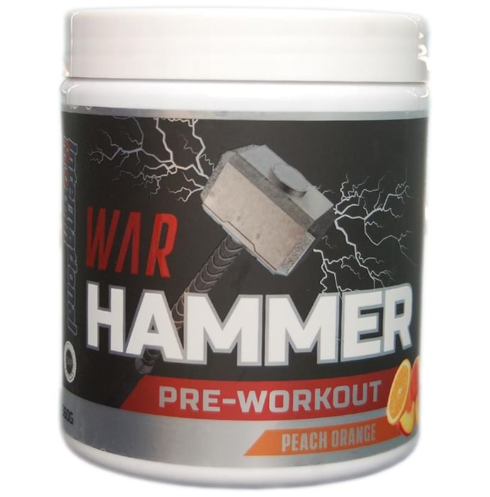 International Protein War Hammer Pre-Workout Peach Orange - Classic Derma