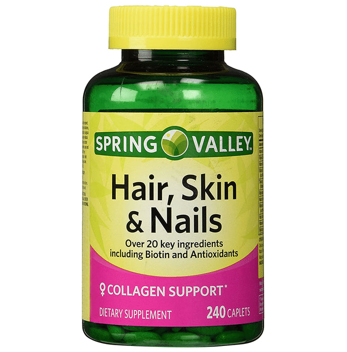 Spring Valley Hair Skin & Nails Caplet