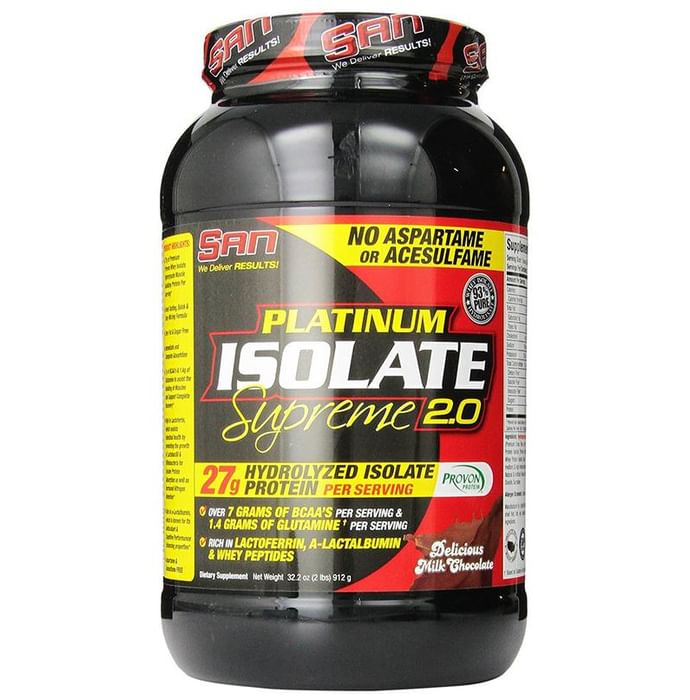 SAN Platinum Isolate Supreme 2.0 Delicious Milk Chocolate - Classic Derma