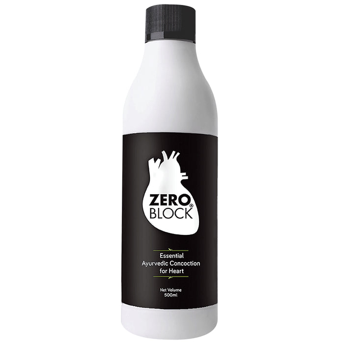 Zero Block Ayurvedic Syrup | For Heart Health (500ml Each) - Classic Derma