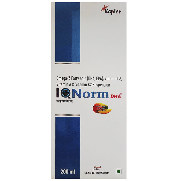 Iqnorm DHA Syrup - Classic Derma