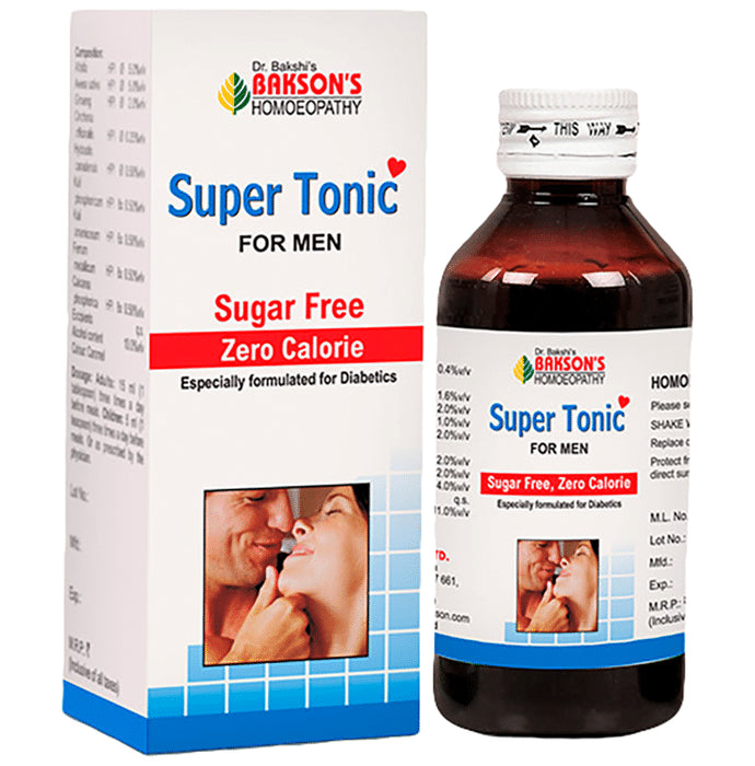 Bakson's Homeopathy Super Tonic for Men Sugar Free