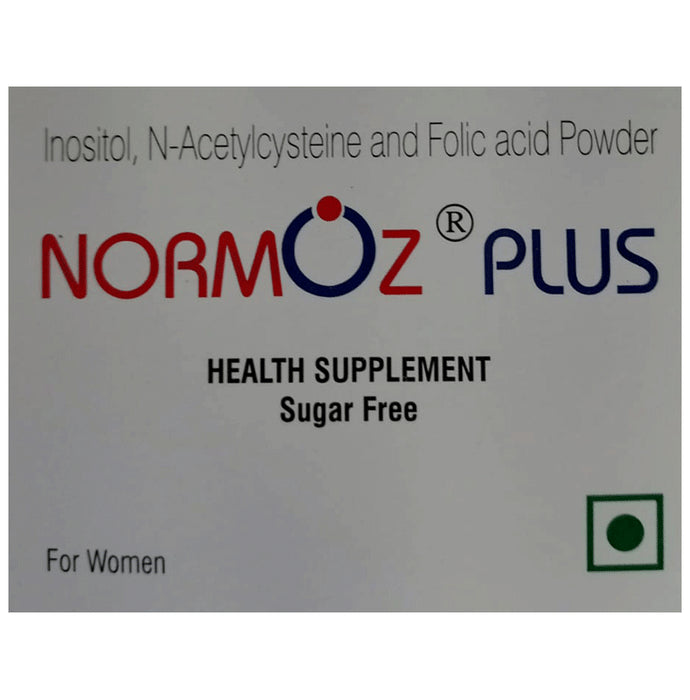 Normoz Plus Powder with Inositol, NAC & Folic Acid | Sugar-Free - Classic Derma