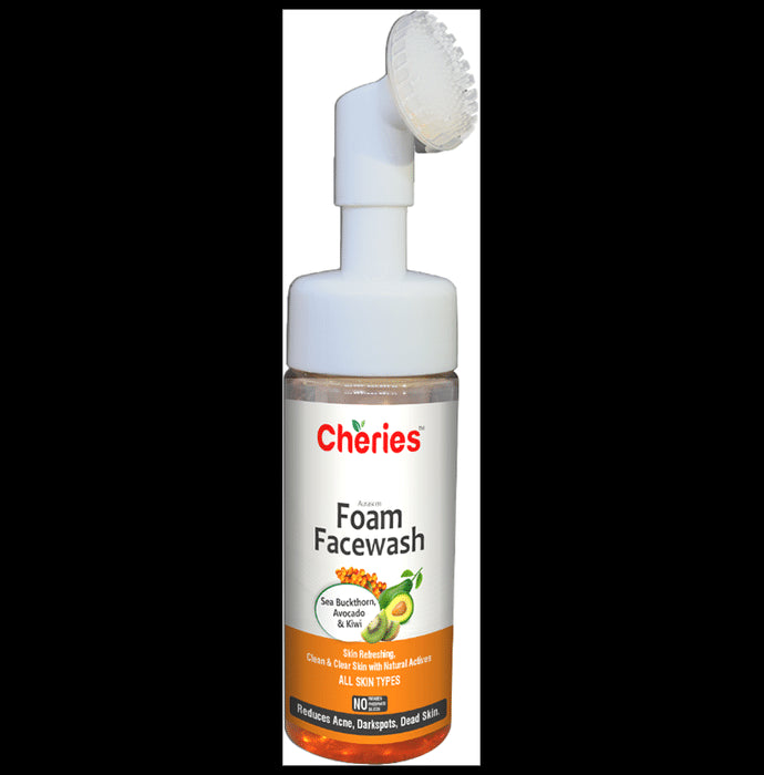 Cheries Foam Face Wash Sea Buckthorn, Avocado & Kiwi - Classic Derma
