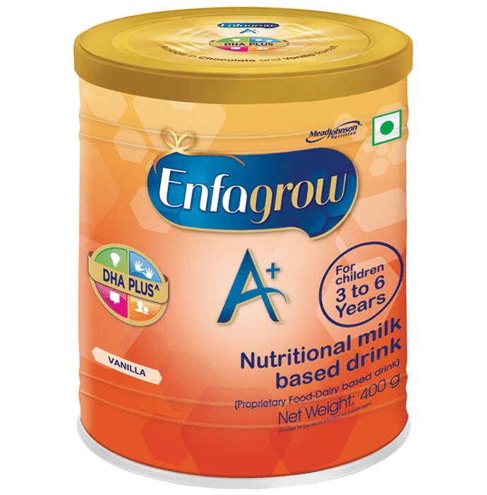 Enfagrow A+ Milk Powder with DHA Powder for Brain Development Flavour  Vanilla