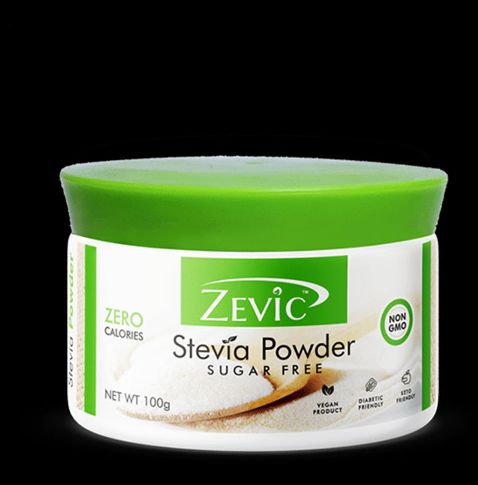 Zevic Stevia Sugar Free Sweetener | Zero Calorie Powder - Classic Derma