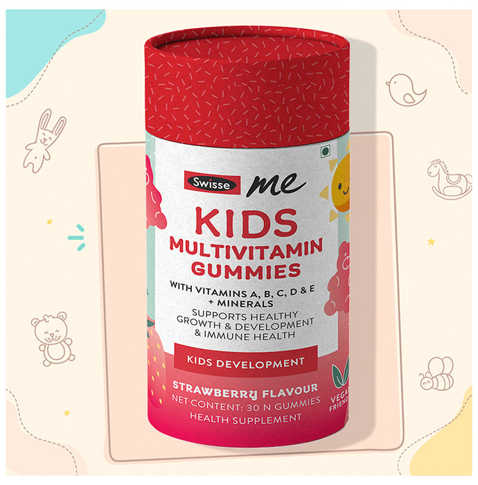 Swisse Kids Multivitamin Gummies Strawberry