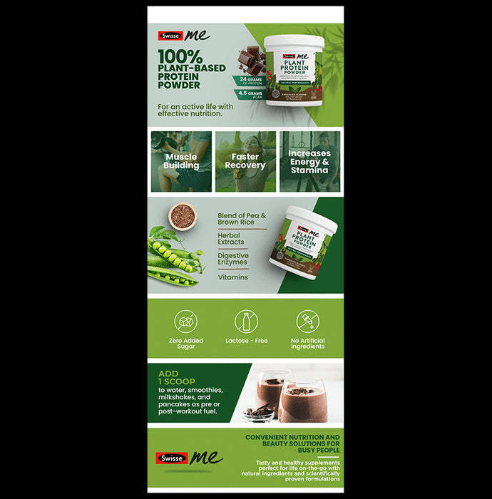 Swisse Me Plant Protein Powder Chocolate