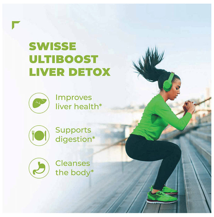 Swisse Ultiboost Liver Detox Tablet | For Healthy Digestion & Liver Care